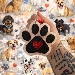Paw Print Freshie